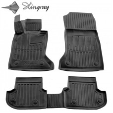 Килимки Stingray 3D (2013-2016, 5 шт, поліуретан) для BMW 5 серія F-10/11/07 2010-2016рр.
