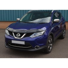 Дефлектор капота EuroCap (2014-2017) для Nissan Qashqai 2014-2021рр.