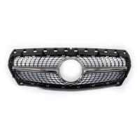 Передня решітка (2013-2016, Diamond Silver) для Mercedes CLA C117 2013-2019рр.