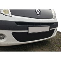 Зимова нижня решітка (2008-2013) Глянцева для Renault Kangoo 2008-2020 рр.
