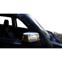 Накладки на дзеркала (2 шт., нерж.) для Dodge Nitro 2007↗ рр.