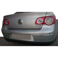 Кромка багажника (нерж) OmsaLine - Італійська нержавійка для Volkswagen Passat B6 2006-2012рр.