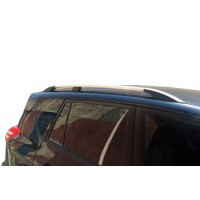 Рейлінги Хром Турецькі Коротка база, Пластикові ніжки для Toyota Rav 4 2006-2013 років.