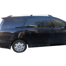 Рейлінги Хром (2 шт., алюм) для Mitsubishi Grandis 2003-2011 рр.