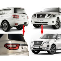 Комплект рестайлінгу в 2021 рік (рестайлінг) для Nissan Patrol Y62 2010↗ рр.