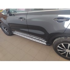 Бокові пороги V2, OEM для Kia Sportage 2015-2021 рр.