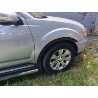 Накладки на арки (4 шт, чорні) для Mitsubishi Outlander 2006-2012рр.