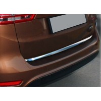 Кромка багажника (нерж.) OmsaLine - Італійська нержавійка для Ford C-Max/Grand C-Max 2010↗ рр.