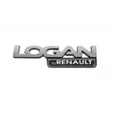 Напис by Renault Logan (14,5 см) для Dacia Logan I 2005-2008 рр.