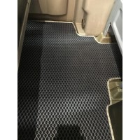 Поліуретанові килимки 2-ряд для ориг. Вантаж-пас. (EVA, чорні) для Volkswagen Crafter 2006-2017рр.