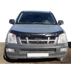 Дефлектор капота 2002-2006 (EuroCap) для Isuzu D-Max 2002-2011 рр.