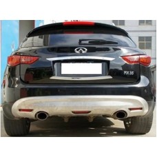 Задня накладка Libao (пластик) для Infiniti QX70 2013↗ рр.