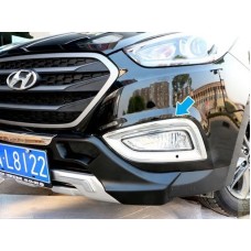 Накладки на протитуманки (2 шт) для Hyundai IX-35 2010-2015рр.