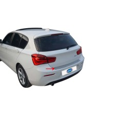 Накладка на задній бампер OmsaLine (нерж.) для BMW 1 серія F20/21 2011-2019 рр.