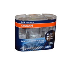 Лампа головного світла Osram 64150NBP Night Breaker Plus H1 55W