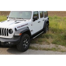 Бокові пороги Duru (2 шт., Алюміній) для Jeep Wrangler 2018↗ рр.