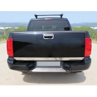 Кромка багажника (нерж) OmsaLine - Італійська нержавійка для Volkswagen Amarok 2010-2021 рр.
