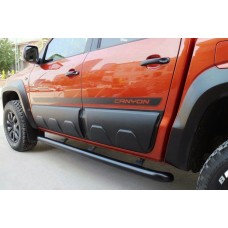 Молдинг на двері OmsaLine (6 шт, ABS) для Volkswagen Amarok 2010-2021 рр.