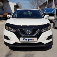 Дефлектор капота EuroCap (2017-2023) для Nissan Qashqai 2014-2021рр.