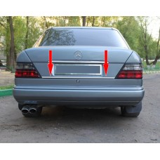 Накладка на край багажника (нерж) для Mercedes E-сlass W124 1984-1997 рр.