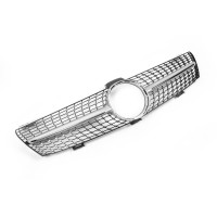 Передня решітка (2005-2008, Diamond Silver) для Mercedes CLS C219 2004-2010 рр.