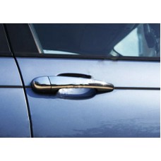 Накладки на ручки (4 шт, нерж) для BMW 5 серія E-60/61 2003-2010 років.