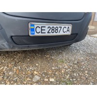 Зимова решітка (нижня) матова для Renault Master 2011↗ рр.