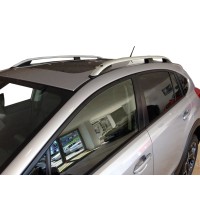 Рейлінги CROWN (сірий мат) для Subaru XV 2011-2017 рр.