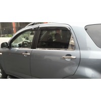 накладка на ветровічок (2 шт, нерж) для Daihatsu Terios 2006↗ рр.