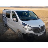Інтегровані рейлінги (чорні) Коротка база для Opel Vivaro 2015-2019 рр.