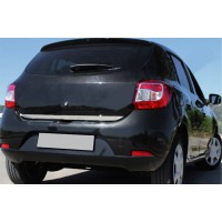 Накладка на кромка багажника (нерж.) для Dacia Sandero 2013-2020 рр.