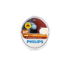 Лампа головного світла Philips H7 55W 12972XVG X-treme Vision G-Force -2023130%