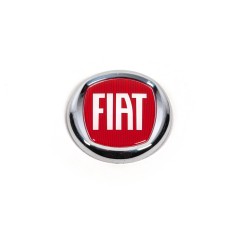 Fiat передня емблема червона V1 75 мм