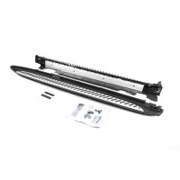 Бокові пороги OEM (2 шт) для BMW X1 F-48 2015↗ рр.