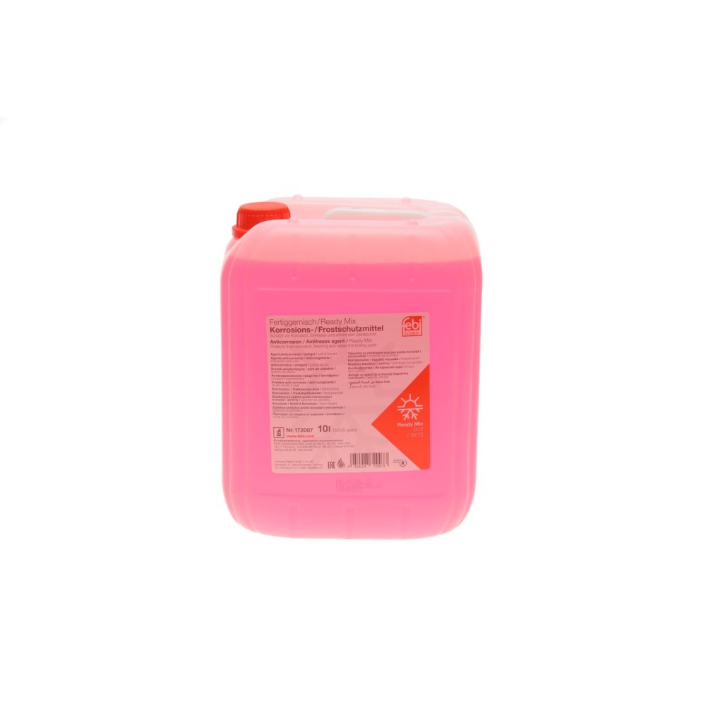 Антифриз (червоний) Readymix G12 (-35°C готовий до застосування) (10 л)