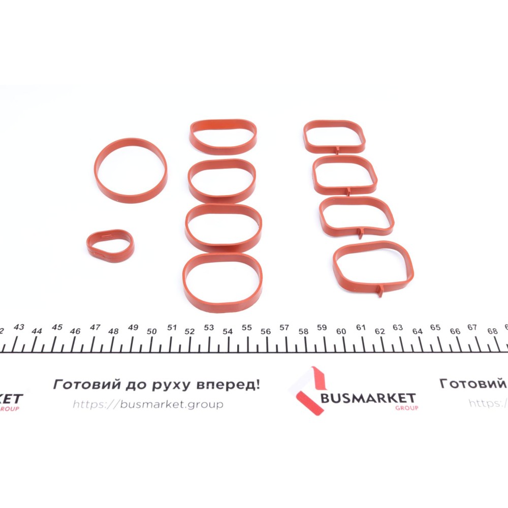 Прокладка колектора впускного Fiat Doblo/Opel Combo 1.4i 10- (к-кт)