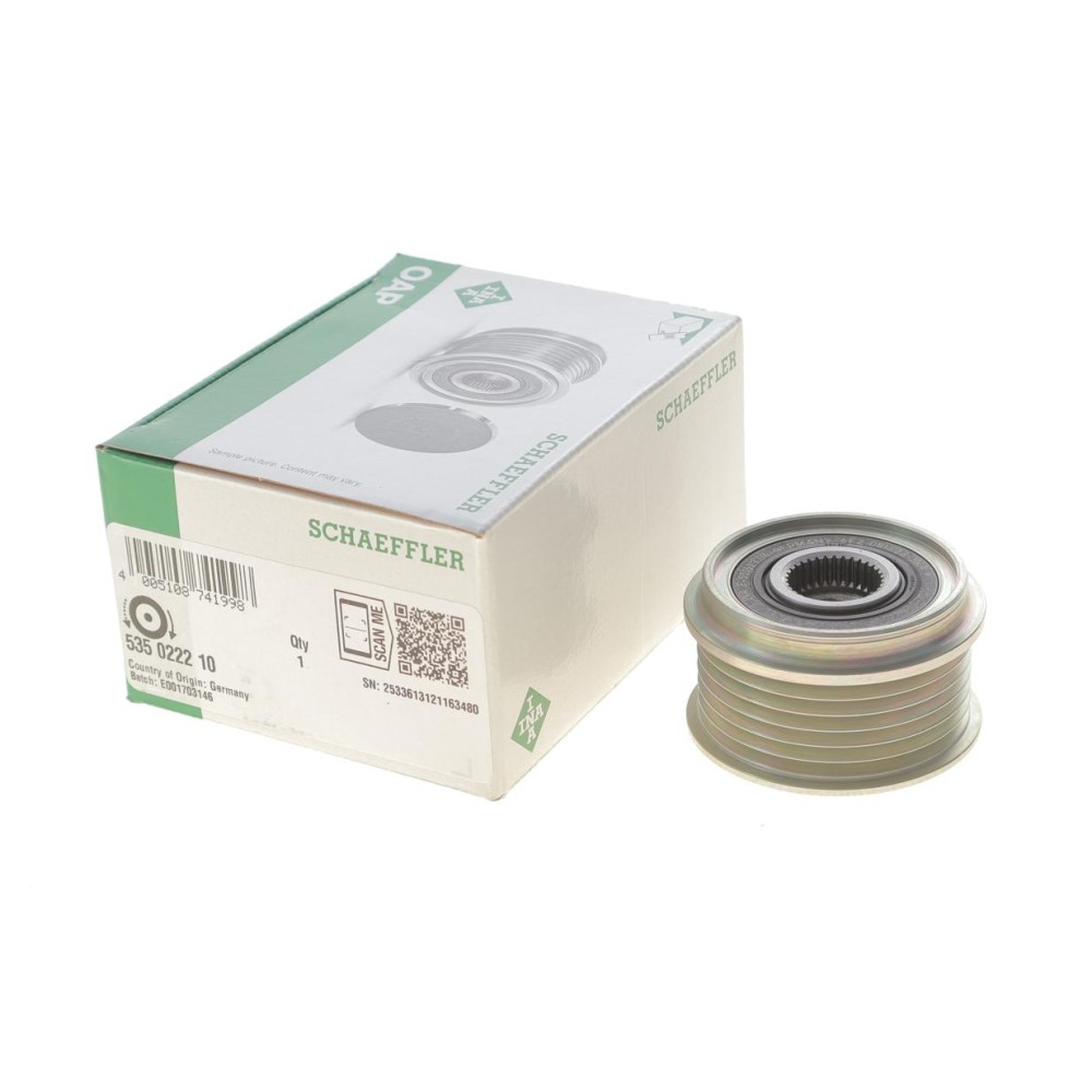 Шків генератора VW Caddy IV 2.0TDI 15-/Crafter 2.0TDI 11-16, 6PK Шків генератора VW Caddy IV 2.0TDI 15-/Crafter 2.0TDI 11-16, 6PK