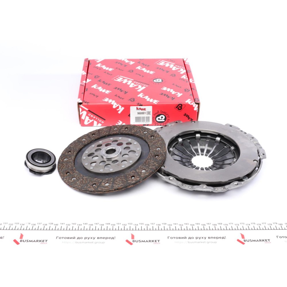 Комплект зчеплення VW Golf/Audi A3/Skoda Octavia 1.9 TDI (d=228mm) (+вижимний)
