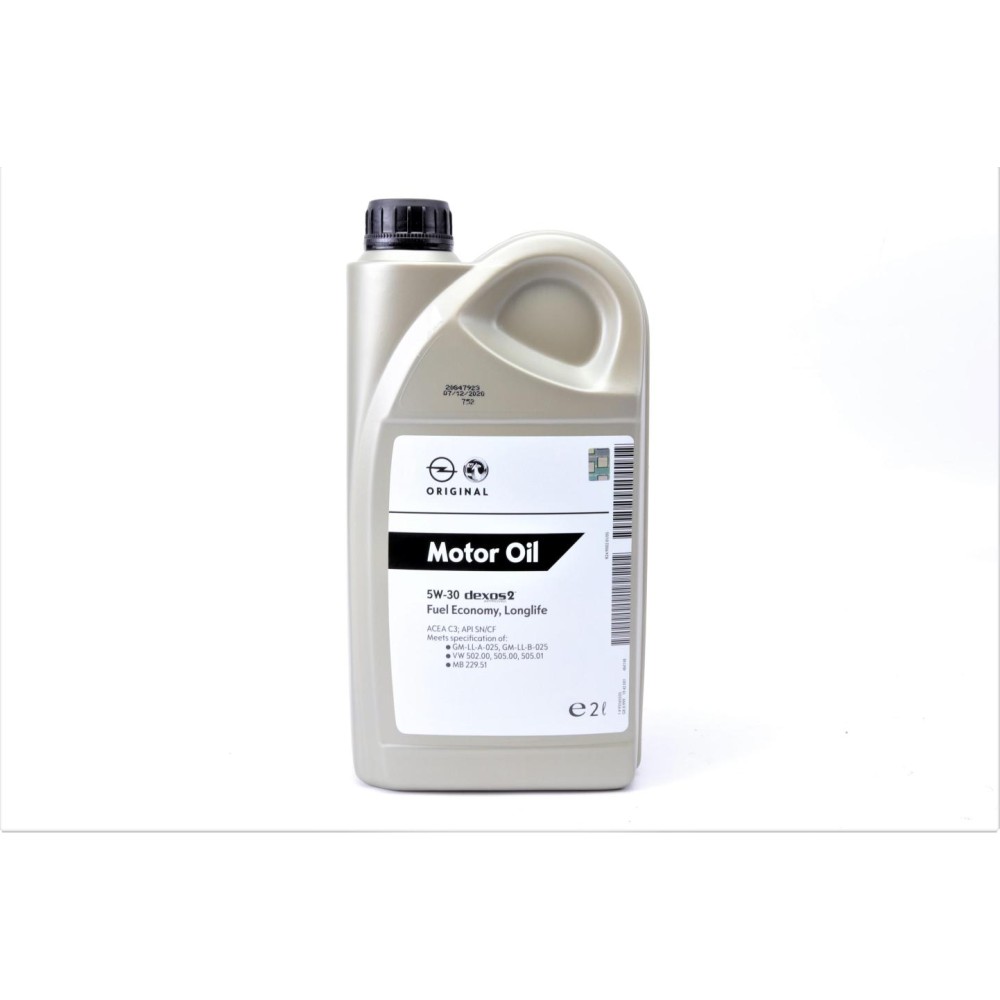 Олива 5W30 GM Dexos2 (2л)
