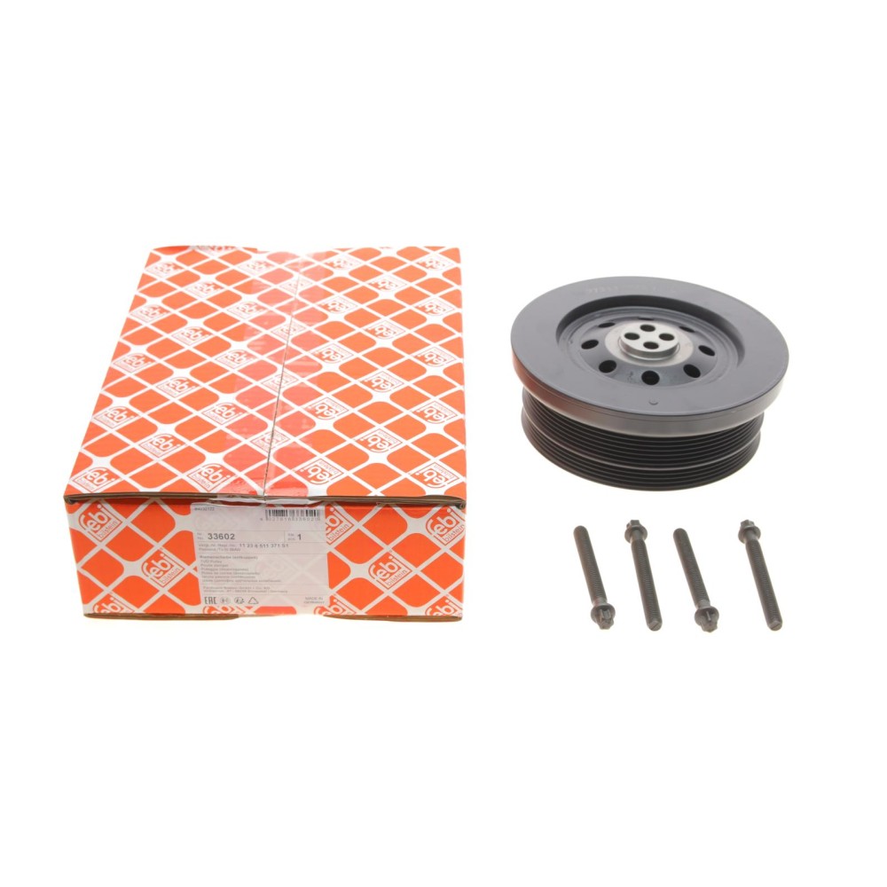 Шків колінвалу BMW 3 (E46/E90)/5 (E60)/X5 (E70) 3.0D 02-13 (4PK + 6PK) (M57)