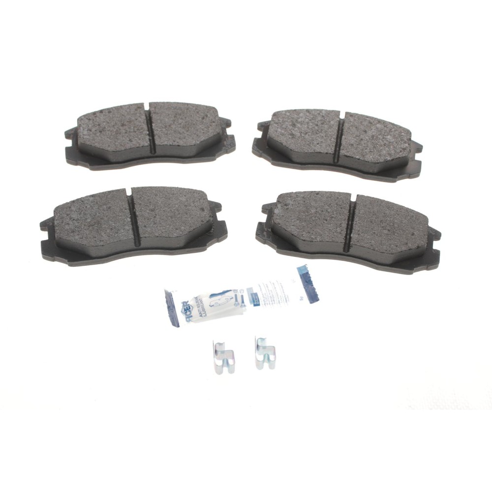Колодки гальмівні (передніх) Daihatsu Terios/Mitsubishi Colt/Lancer 1.3-1.6/1.8-2.0D 89-