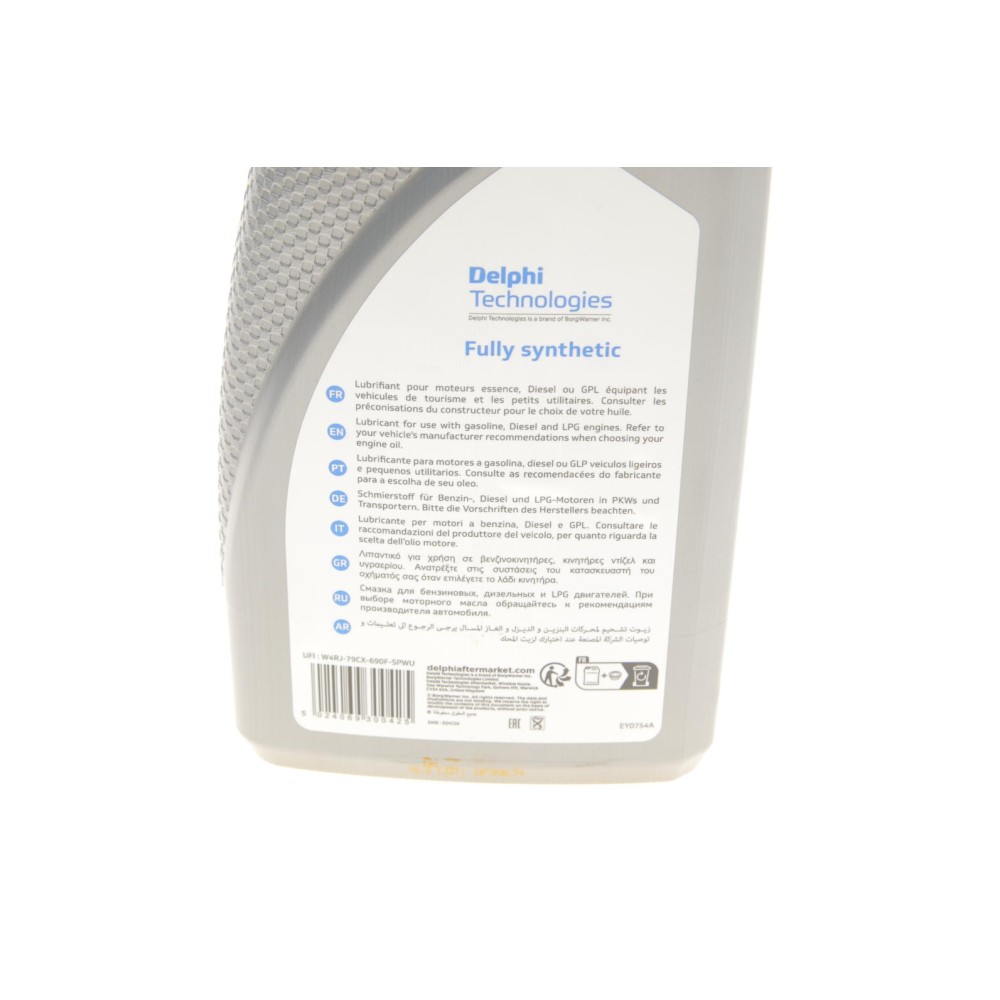 Олива 5W40 Delphi Prestige Plus (1L) (VW 5W 502 00/505.00/MB 229.3/MB 226.5/Renault RN0710/Porsche A40/JASO MA2)
