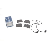 Колодки гальмівні (задні) VW Touareg 02-10 (Brembo)