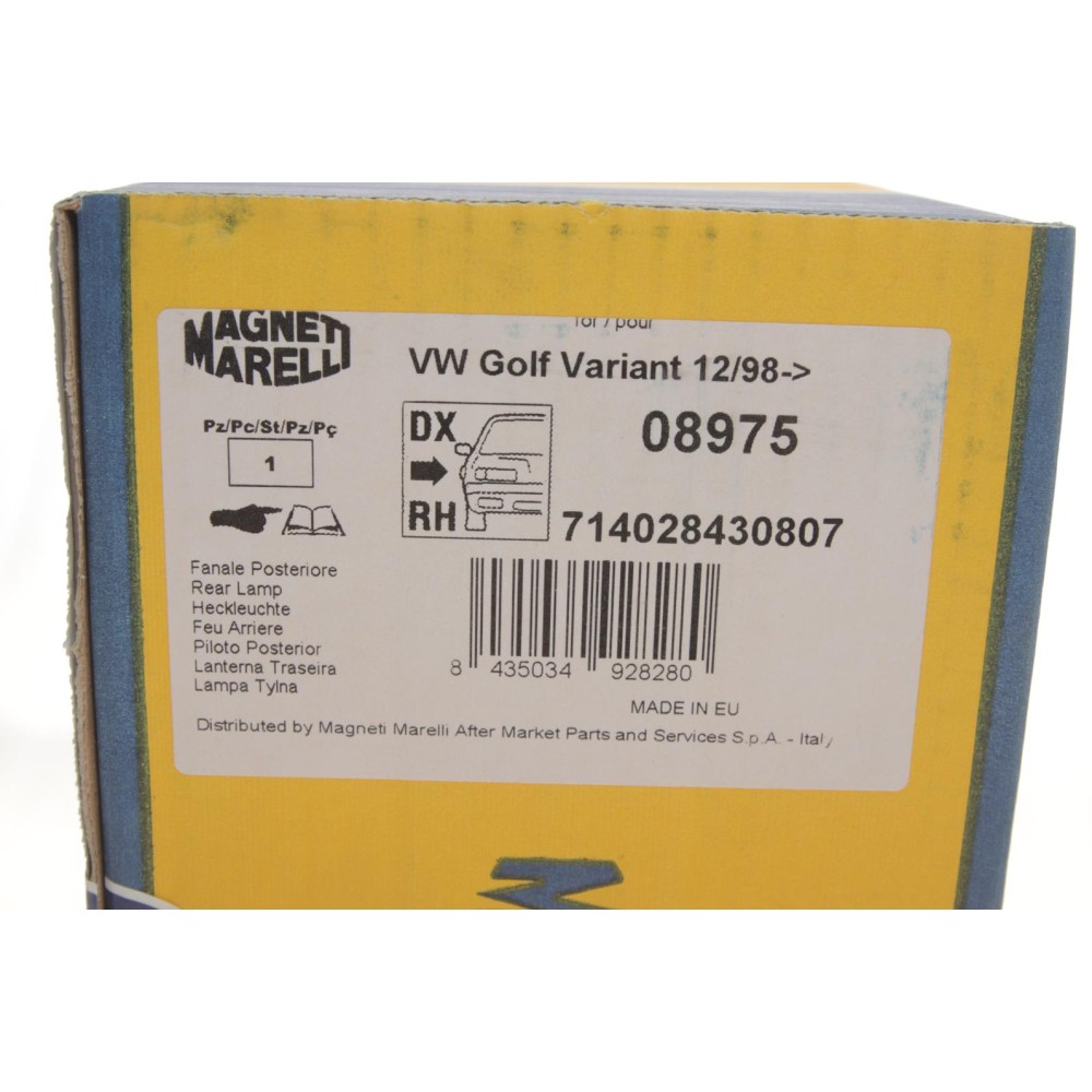 Ліхтар задній VW Golf IV 99-06 (R)