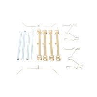 Планка супорта (переднього) прижимна (к-кт) Toyota Land Cruiser 100 98- (Sumit)