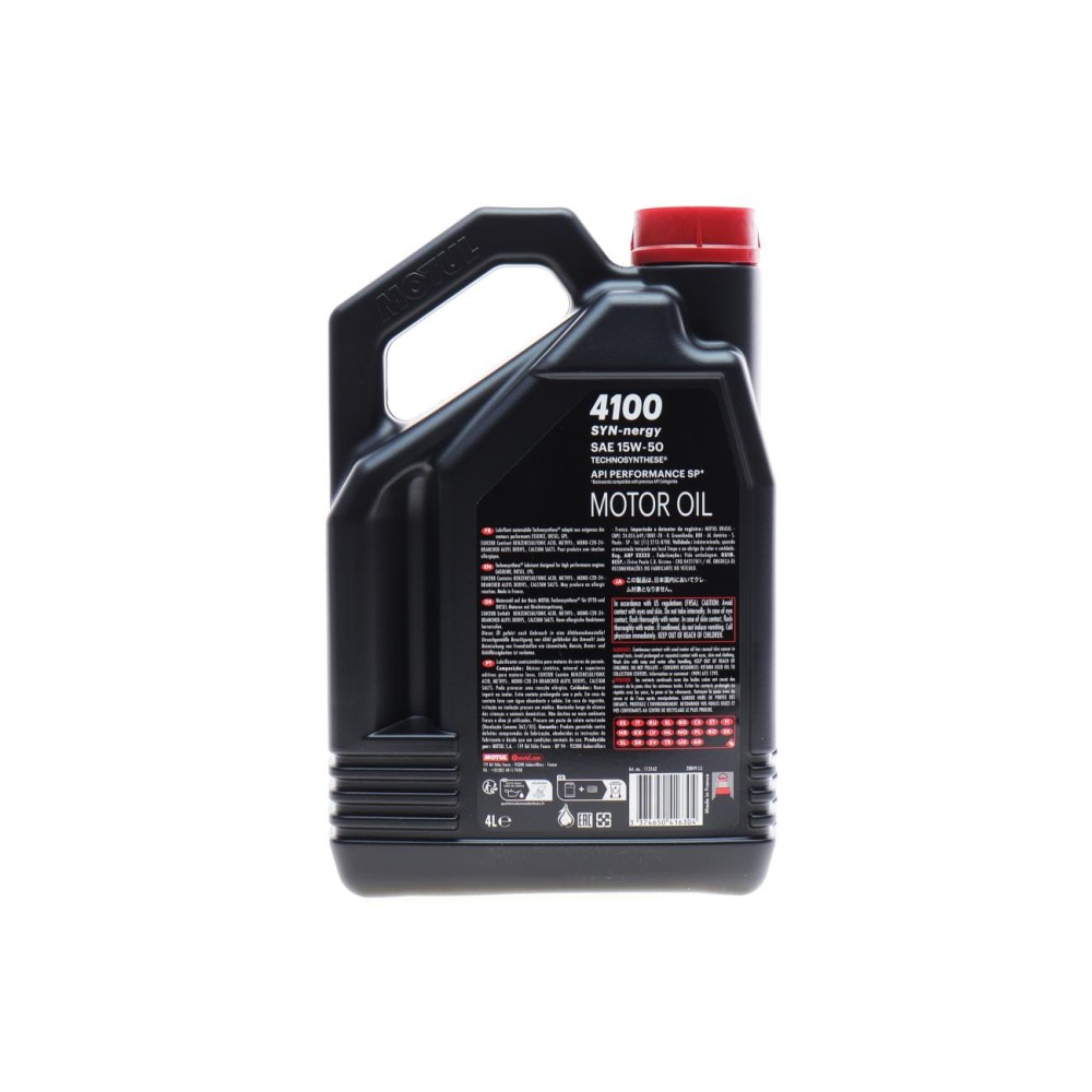 Олива 15W50 4100 Syn-nergy (4L) (API SP) (ACEA A3/B4) (113162)
