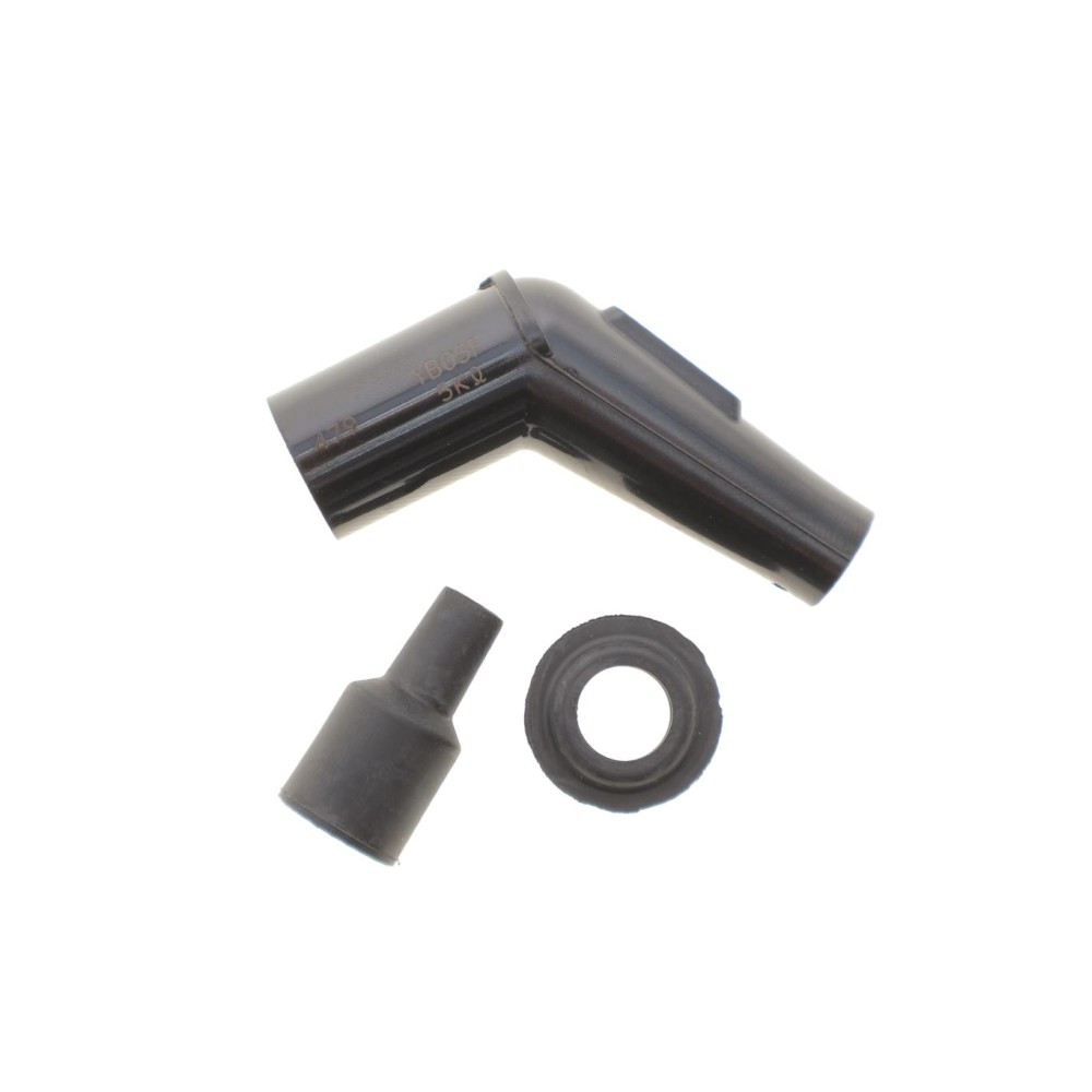 Наконечник свічки запалювання (чорний) (120°/14mm) (YB05F)