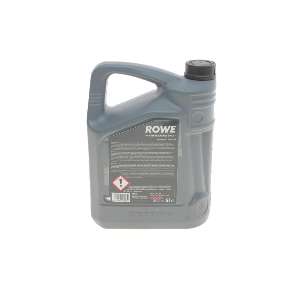 Олива 0W30 HIGHTEC SYNTH RS LV II (5L) (VW 503 00/506 00/506 01/Fiat 9.55535-G1) (ACEA A1/B1/A5/B5)