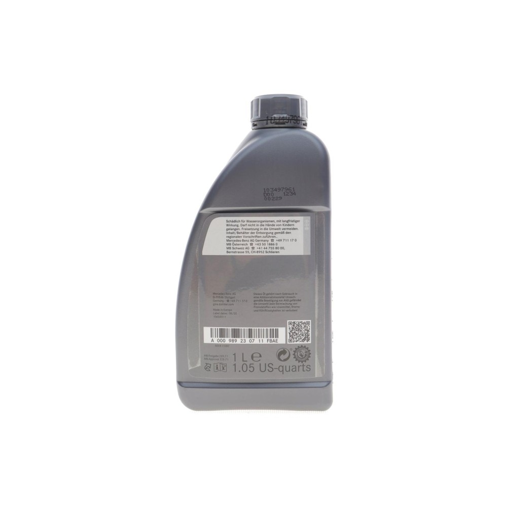 Олива 0W20 MB 229.71 (1L)