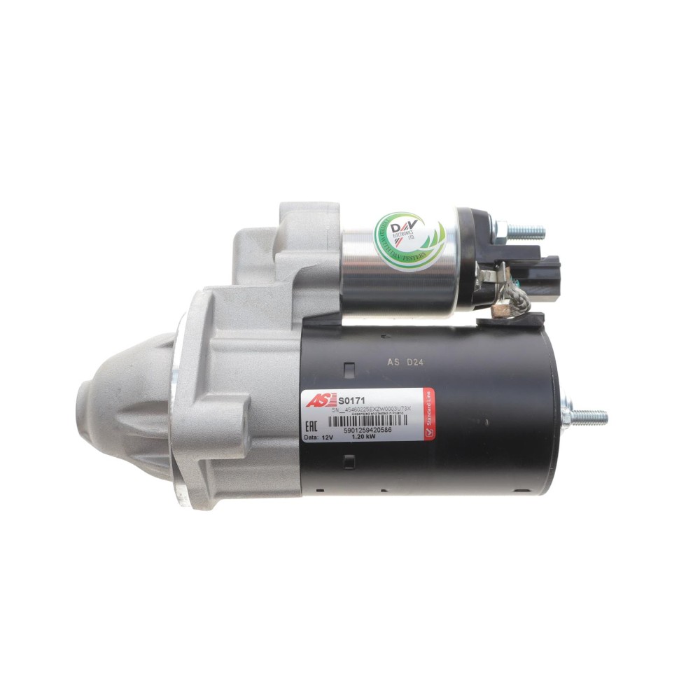 Стартер Audi A4/A6/Skoda Superb I/VW Passat 1.6-2.0 97-08 (12V/1.2kw) (z=9)